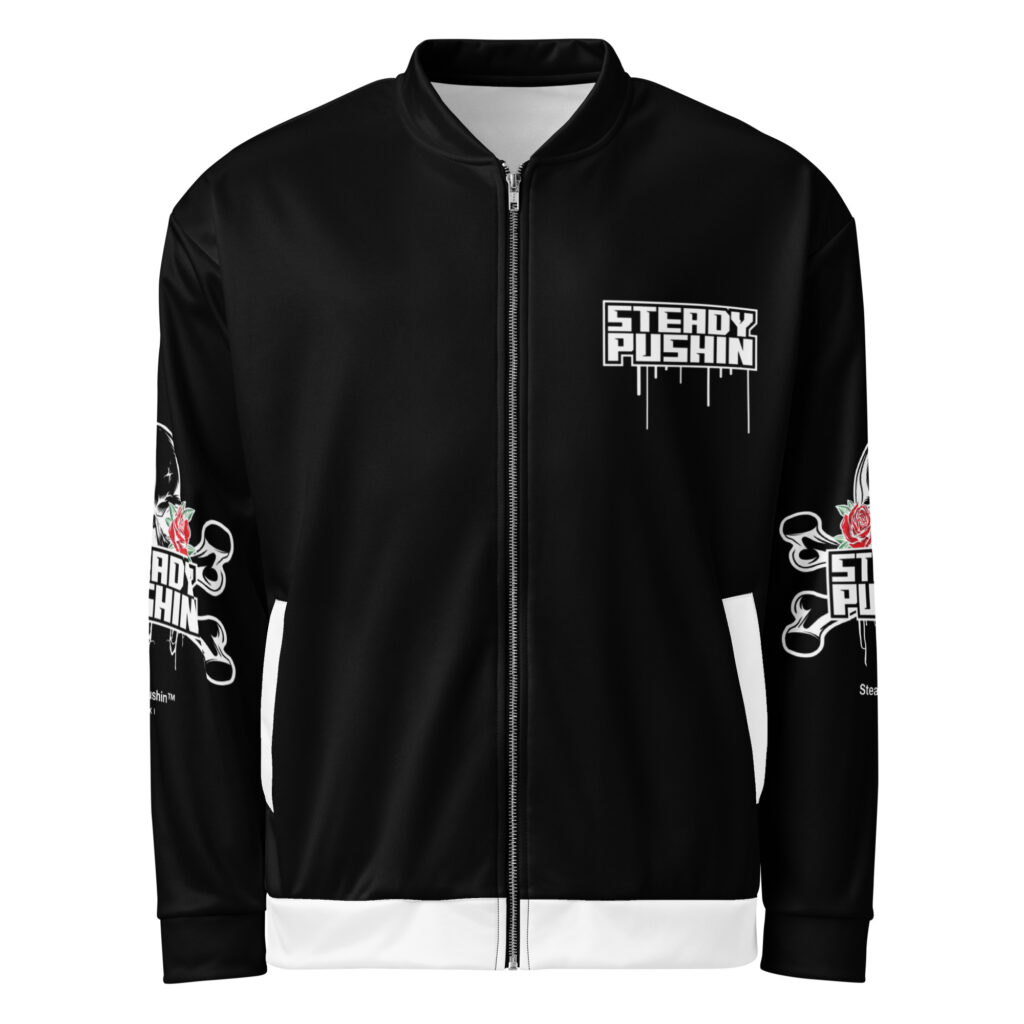 Steady Pushin ™ Skull Bomber Jacket